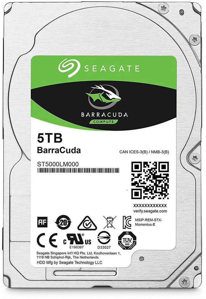 BarraCuda 2.5" SATA 5 TB Disque dur interne Seagate 785302408983 Photo no. 1