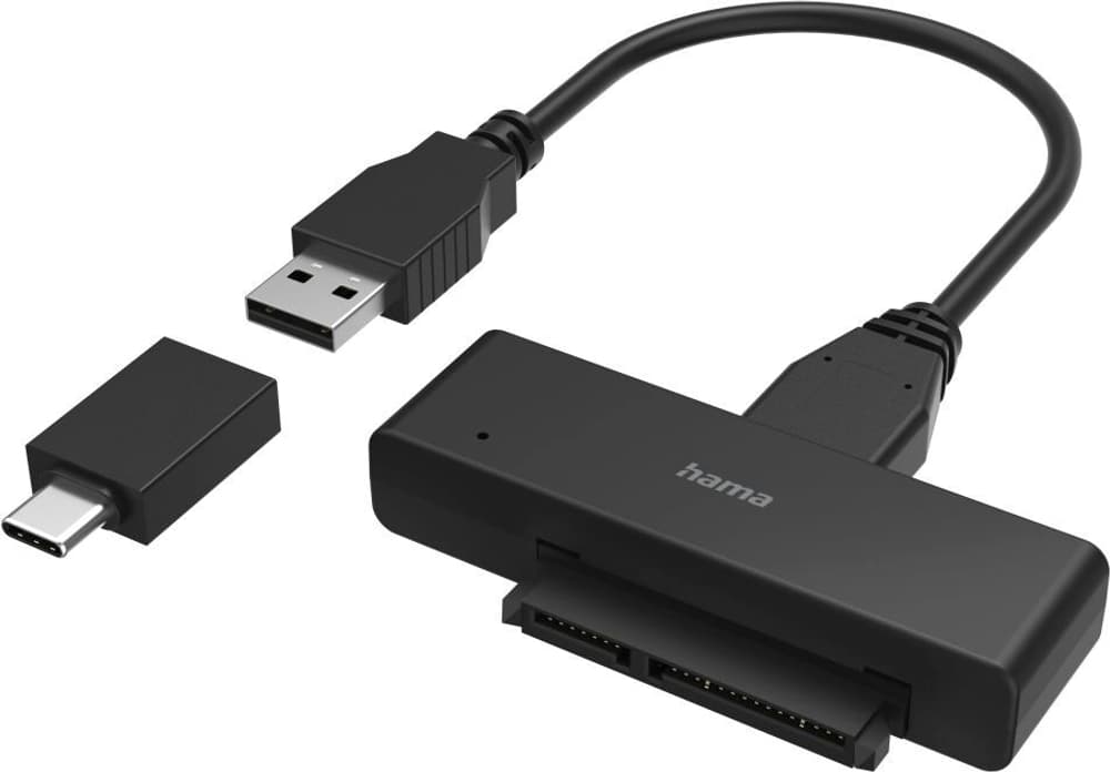 Adattatore USB per dischi rigidi SSD e HDD da 2,5" e 3,5" Accessori per disco rigido / SSD Hama 785300181281 N. figura 1