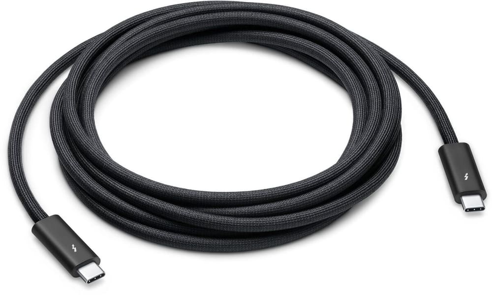 Thunderbolt 4 Pro Kabel 3 m, Schwarz USB Kabel Apple 785300197628 Bild Nr. 1