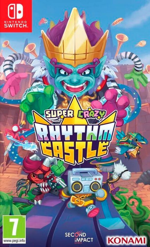 NSW - Super Crazy Rhythm Castle Game (Box) 785302411568 Bild Nr. 1