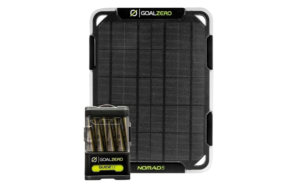 Powerbank Guide 12 + Nomad 5 Solarpanel 2500 mAh Solar Powerbank Goal Zero 785300170919 Bild Nr. 1