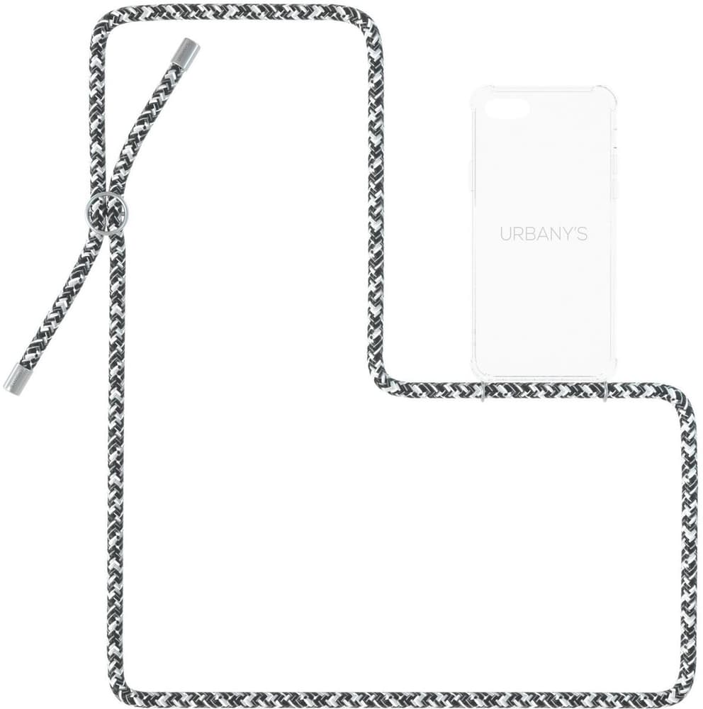 Necklace Case Flashy Silver Cover smartphone Urbany's 785302402678 N. figura 1