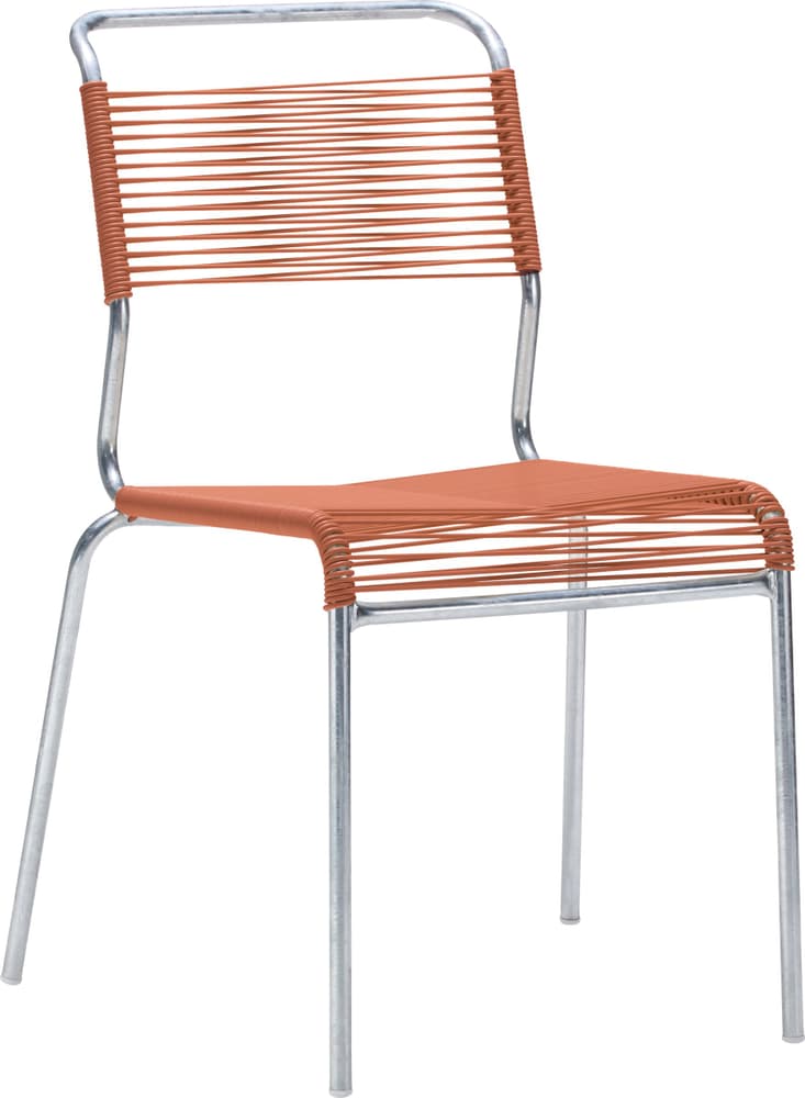 Schaffner SAFFA Chaise SAFFA Chaise Schaffner 408126600079 Dimensions L: 40.0 cm x P: 52.0 cm x H: 84.0 cm Couleur Terracotta Photo no. 1