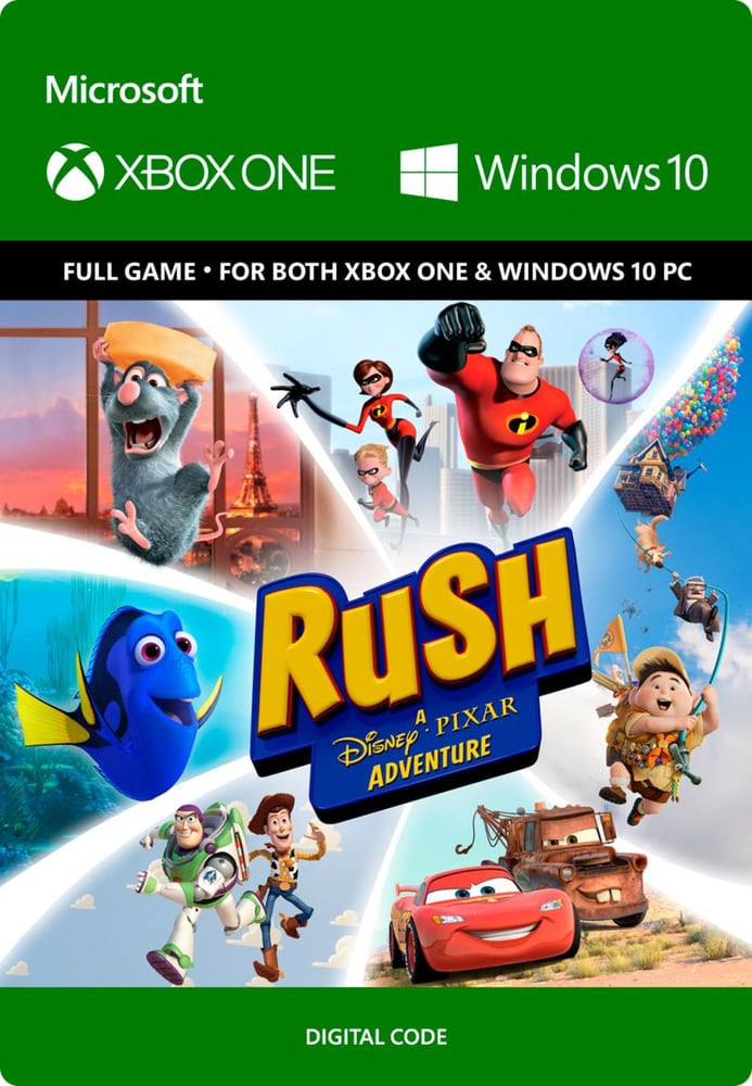 Xbox One - Rush: A Disney Pixar Adventure Game (Download) 785300136373 N. figura 1