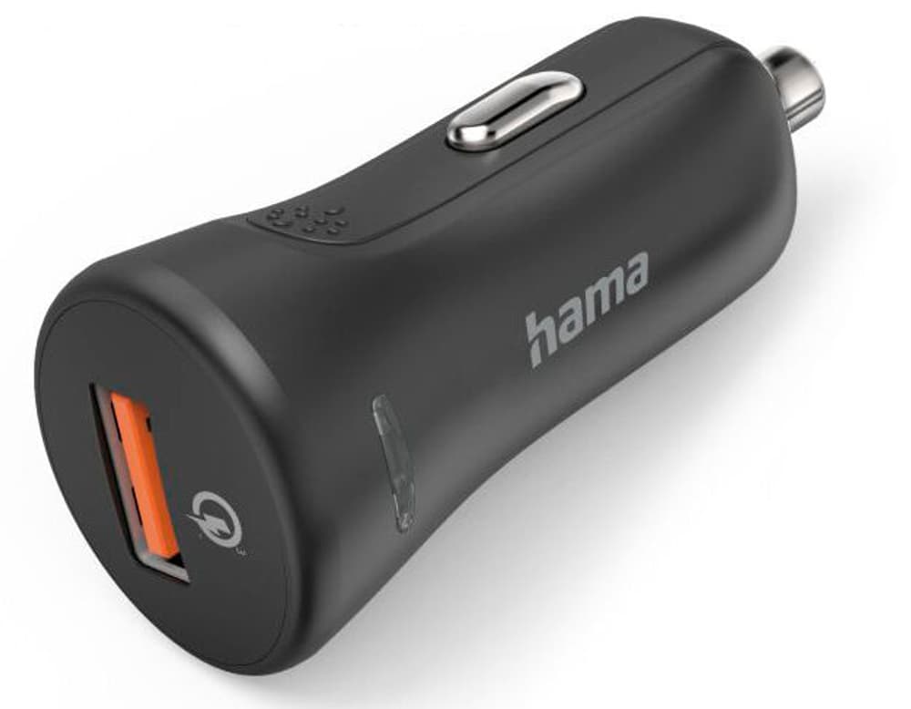 Chargeur rapide de voiture « Qualcomm Quick Charge 3.0 », USB- A 19,5 W, Noir Adaptateur de voiture Hama 785300173427 Photo no. 1