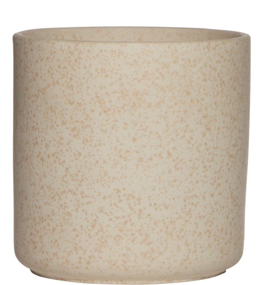 Zylinder Keramik Vase Hakbjl Glass 656213300000 Farbe Ecru Grösse ø: 13.0 cm x H: 13.0 cm Bild Nr. 1