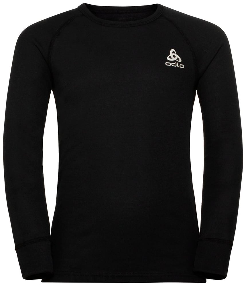 Active Warm Eco Shirt Thermoshirt Odlo 466806511620 Grösse 116 Farbe schwarz Bild-Nr. 1