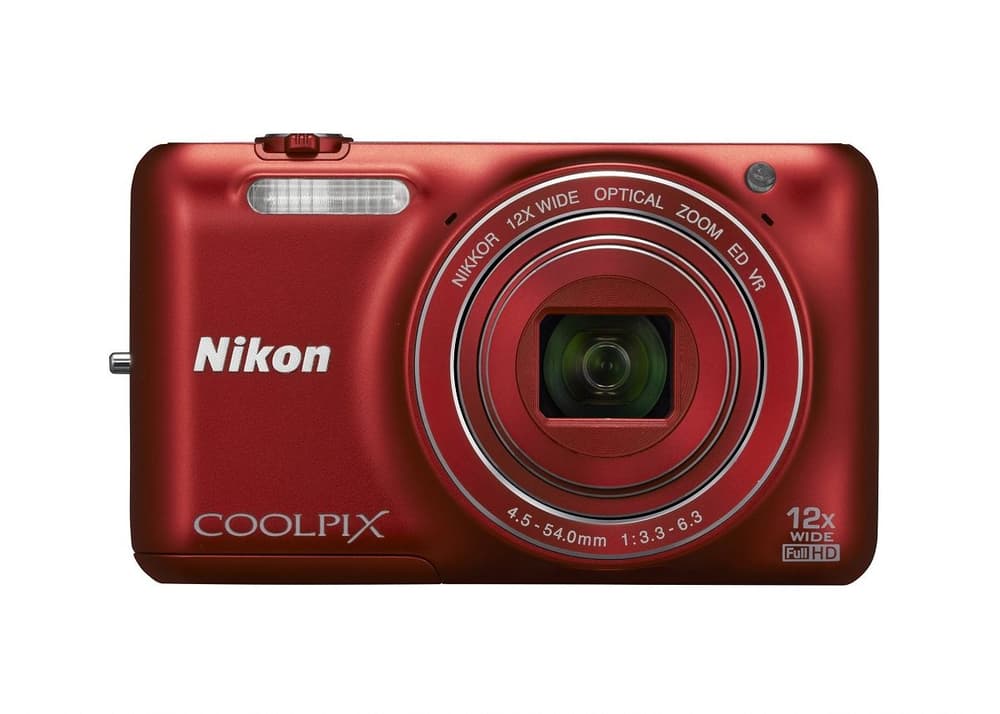 Nikon Coolpix S6600 Kompaktkamera rot Nikon 95110003567413 Bild Nr. 1