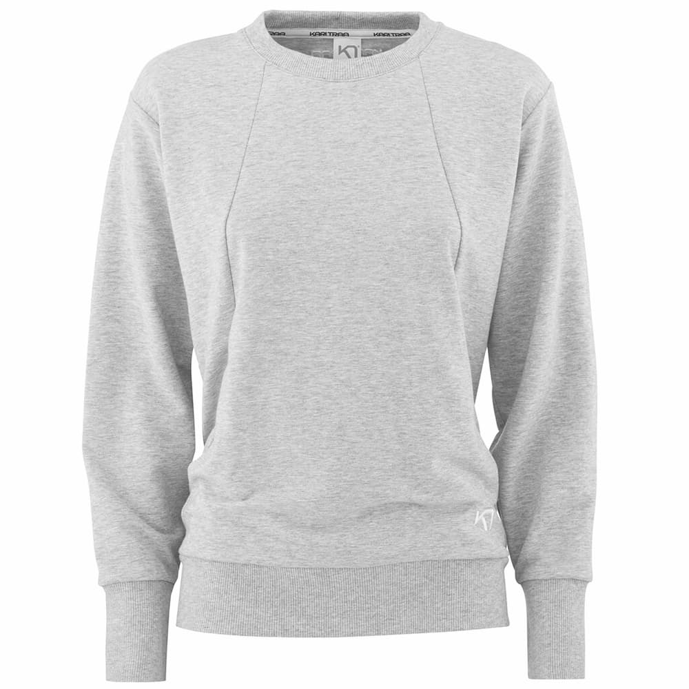 Traa Lounge Crew Pull-over Kari Traa 468728700481 Taille M Couleur gris claire Photo no. 1