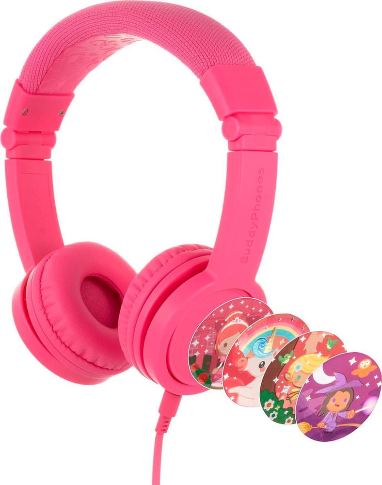 Explore+ pink On-Ear Kopfhörer BuddyPhones 785302400791 Bild Nr. 1