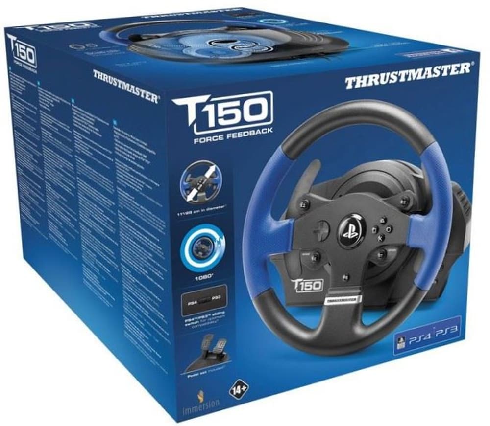 Thrustmaster T150 Force Feedback Wheel Thrustmaster 95110053300417 Photo n°. 1