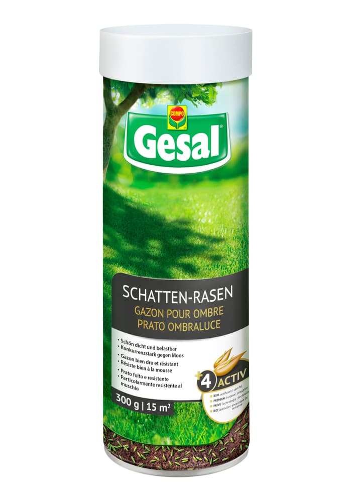 Compo Gesal SchattenRasen, 300 g Rasensamen kaufen bei Do it + Garden