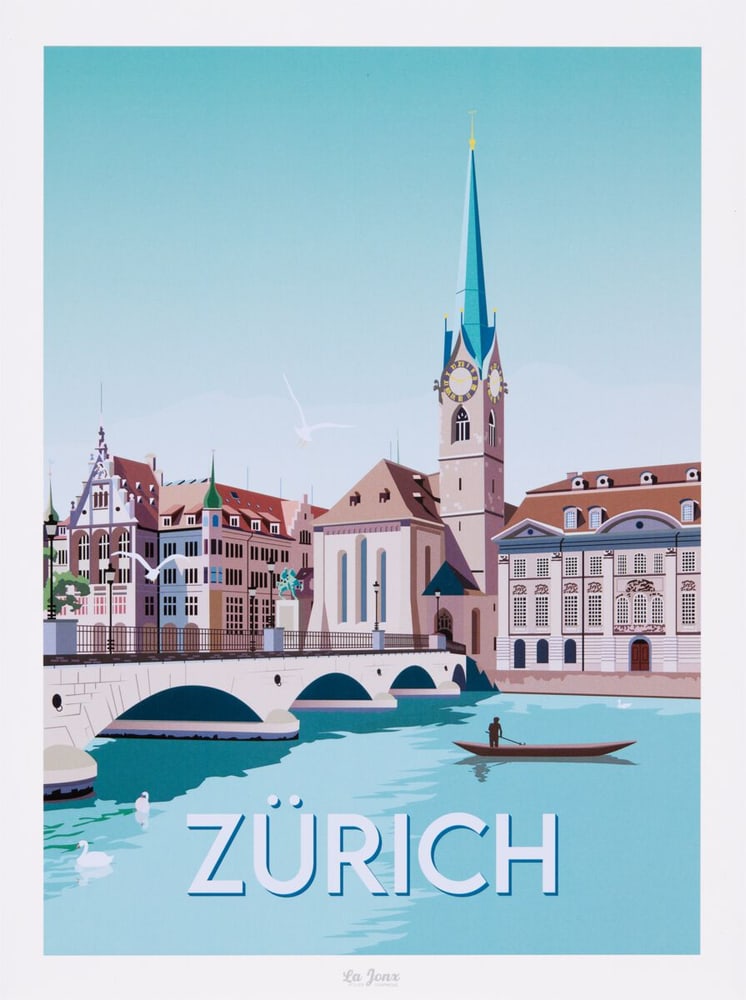 ZÜRICH Poster La Jonx 433052400000 Photo no. 1