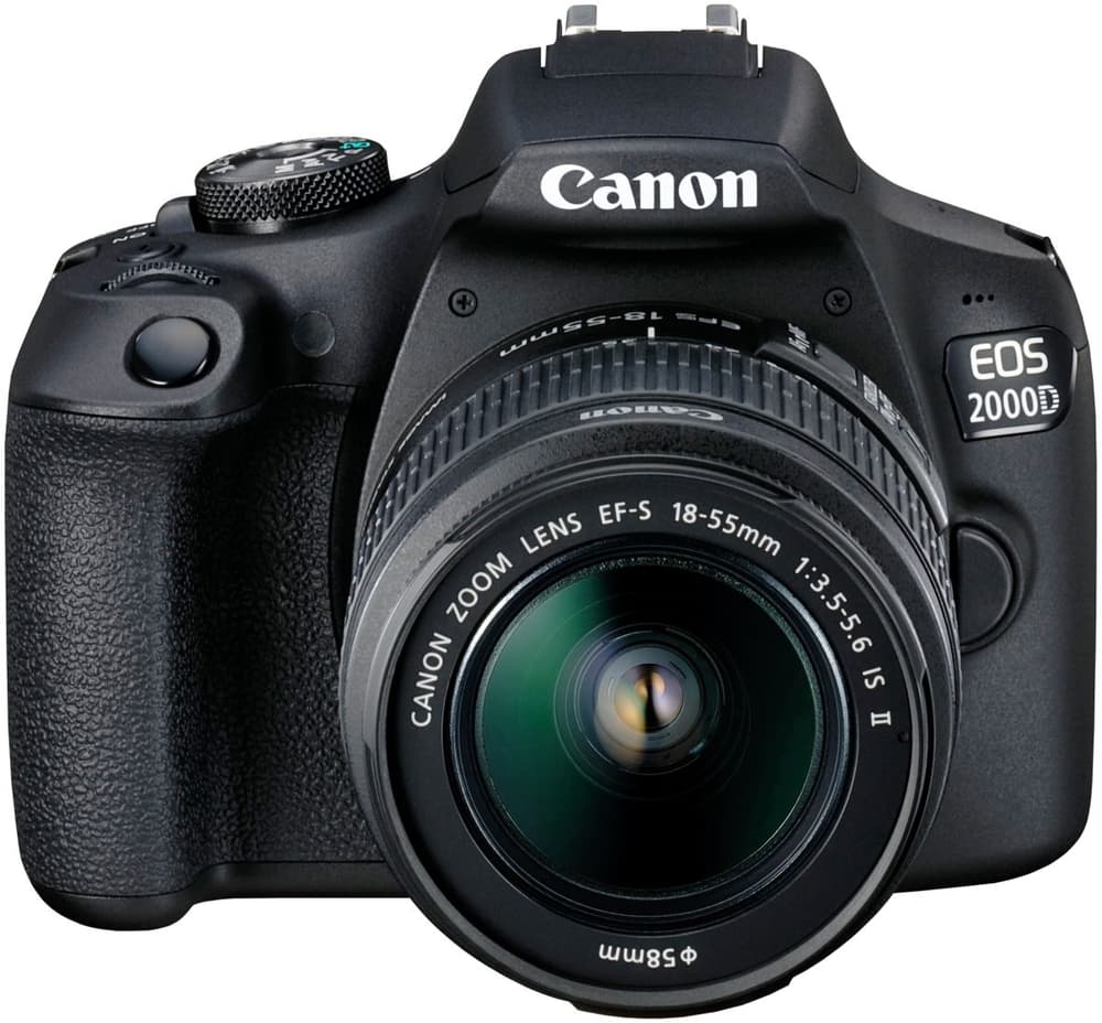 EOS 2000D EF-S 18-55mm + 75-300mm Kit appareil photo reflex Canon 79343250000018 Photo n°. 1
