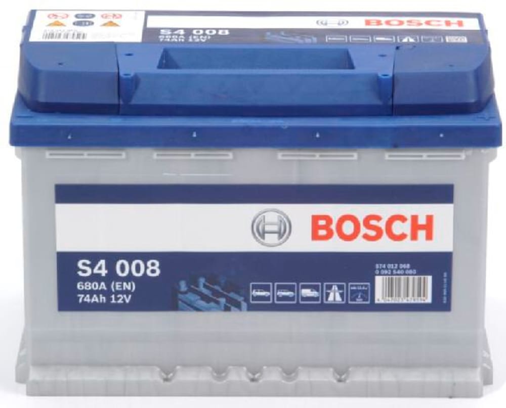 Batteria 12V/74Ah/680A Batteria per auto Bosch 621103700000 N. figura 1