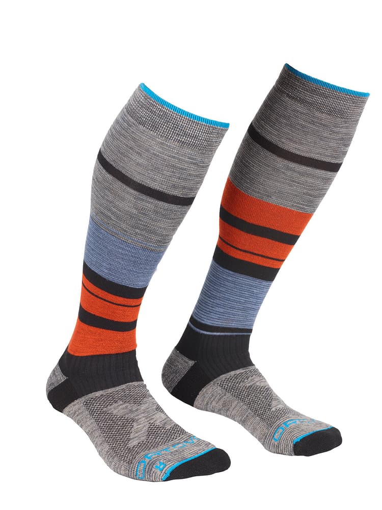 All Mountain Long Socken Ortovox 497199442180 Grösse 42-44 Farbe grau Bild-Nr. 1