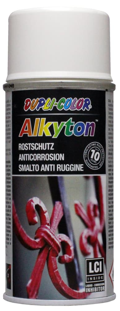 Vernice spray antiruggine Alkyton Lacca speciale Dupli-Color 660838000000 Colore Bianco puro Contenuto 150.0 ml N. figura 1