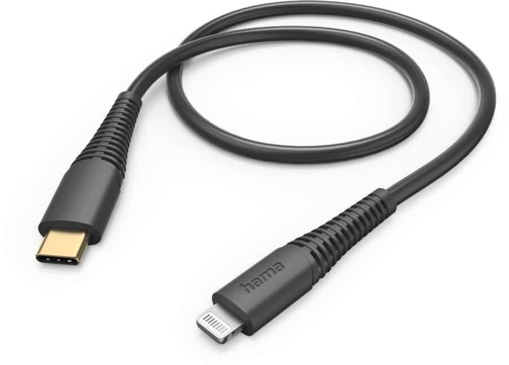 USB-C - Lightning, 1,5 m, nero Cavo di ricarica Hama 785300173293 N. figura 1