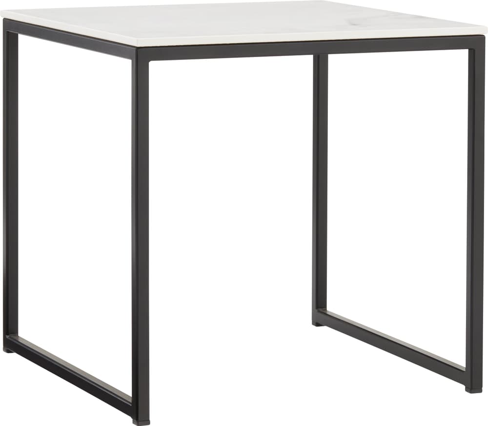 AVO Tavolino accostabile 402151500000 Dimensioni L: 40.0 cm x P: 40.0 cm x A: 40.8 cm Colore Bianco / Nero N. figura 1