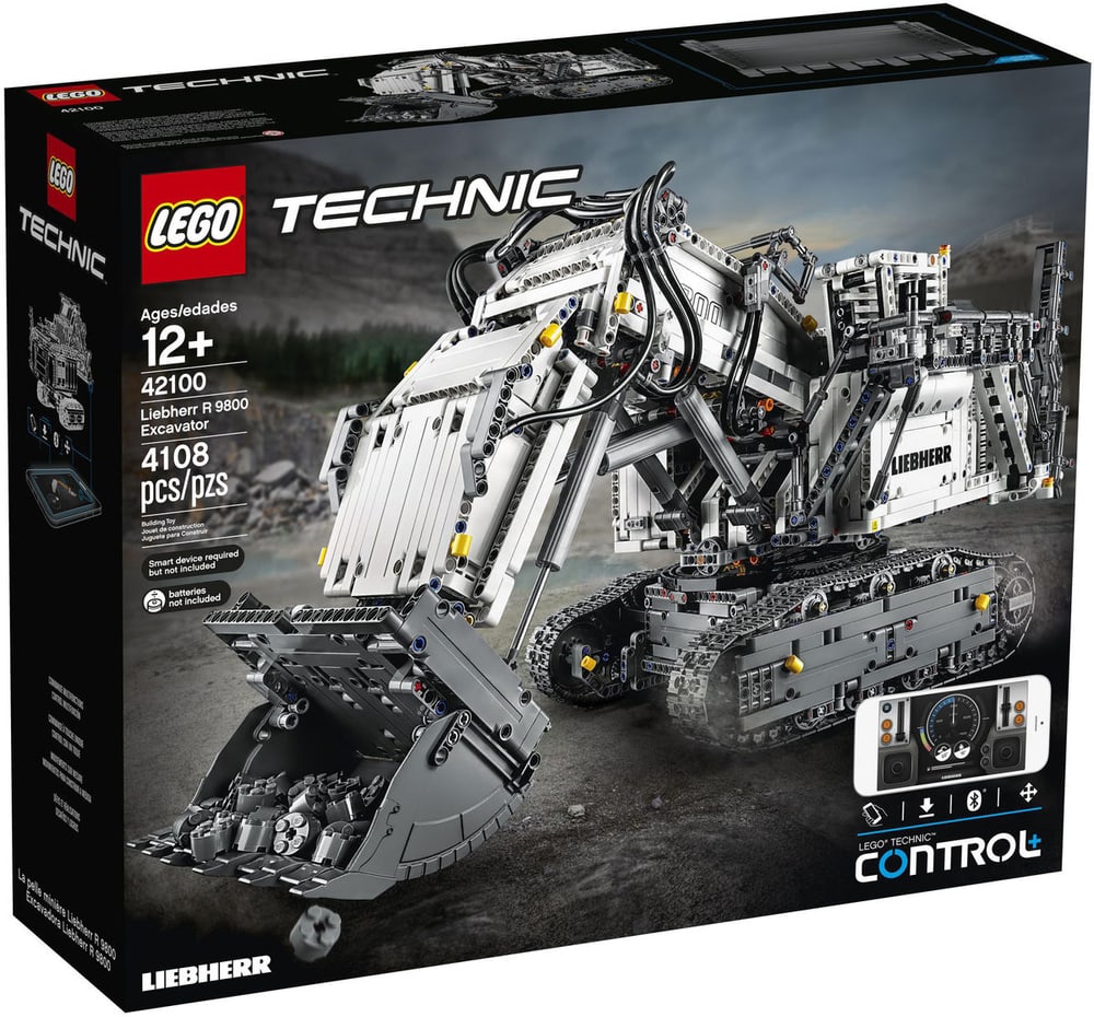 TECHNIC 42100 Escavatore Liebherr R 9800 LEGO® 74889600000019 No. figura 1