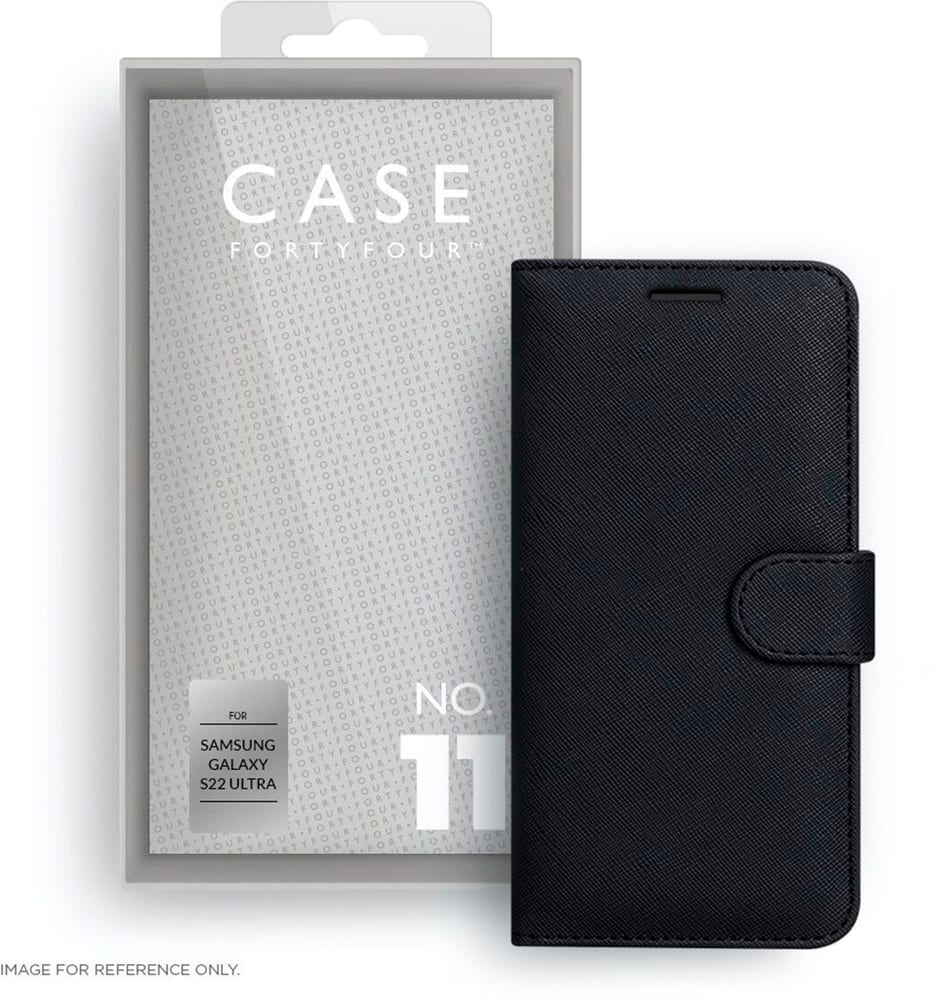 Galaxy S22 Ultra, Book-Cover schwarz Coque smartphone Case 44 785300177352 Photo no. 1