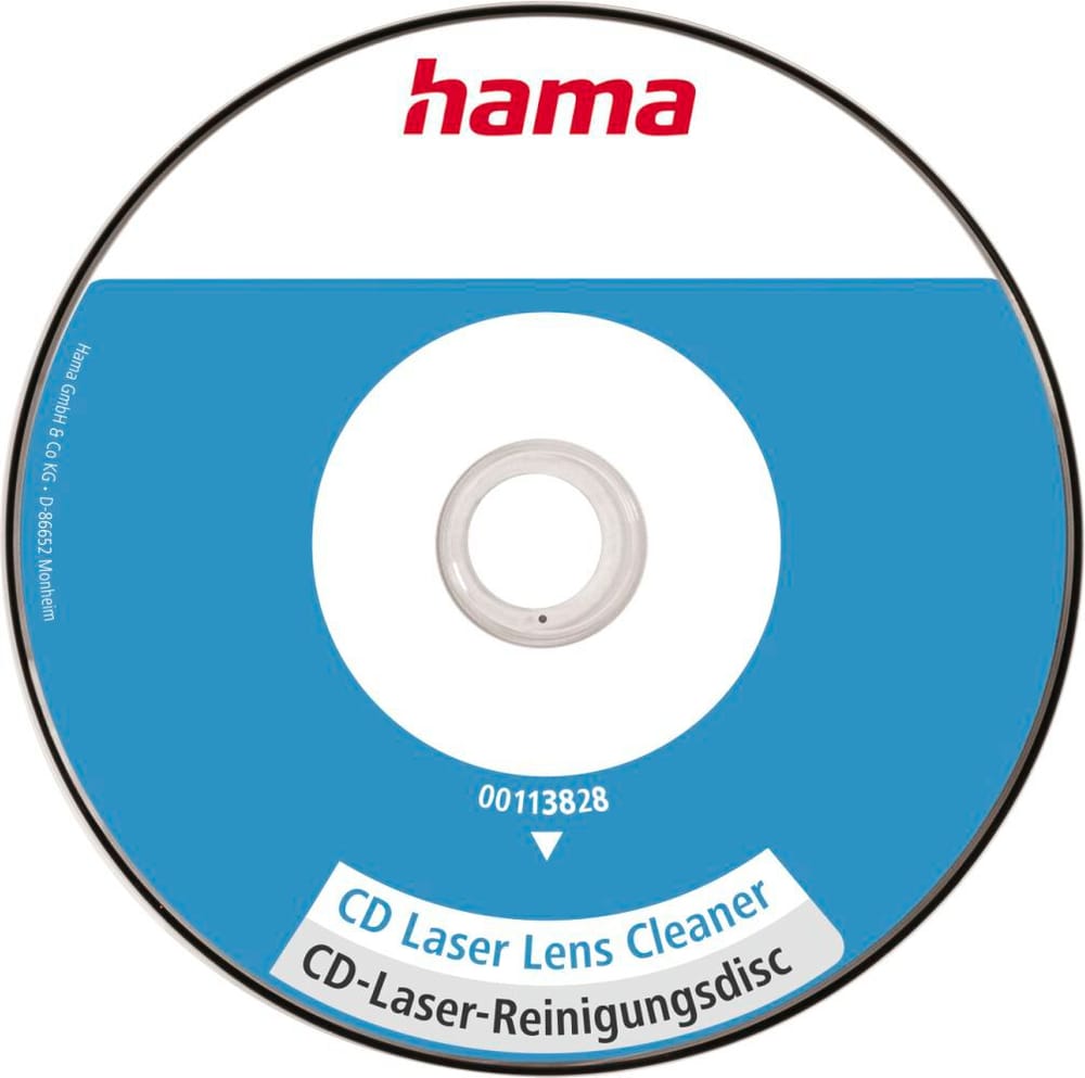 Disque de nettoyage laser CD, avec liquide nettoyage Disque de nettoyage Hama 785300176226 Photo no. 1