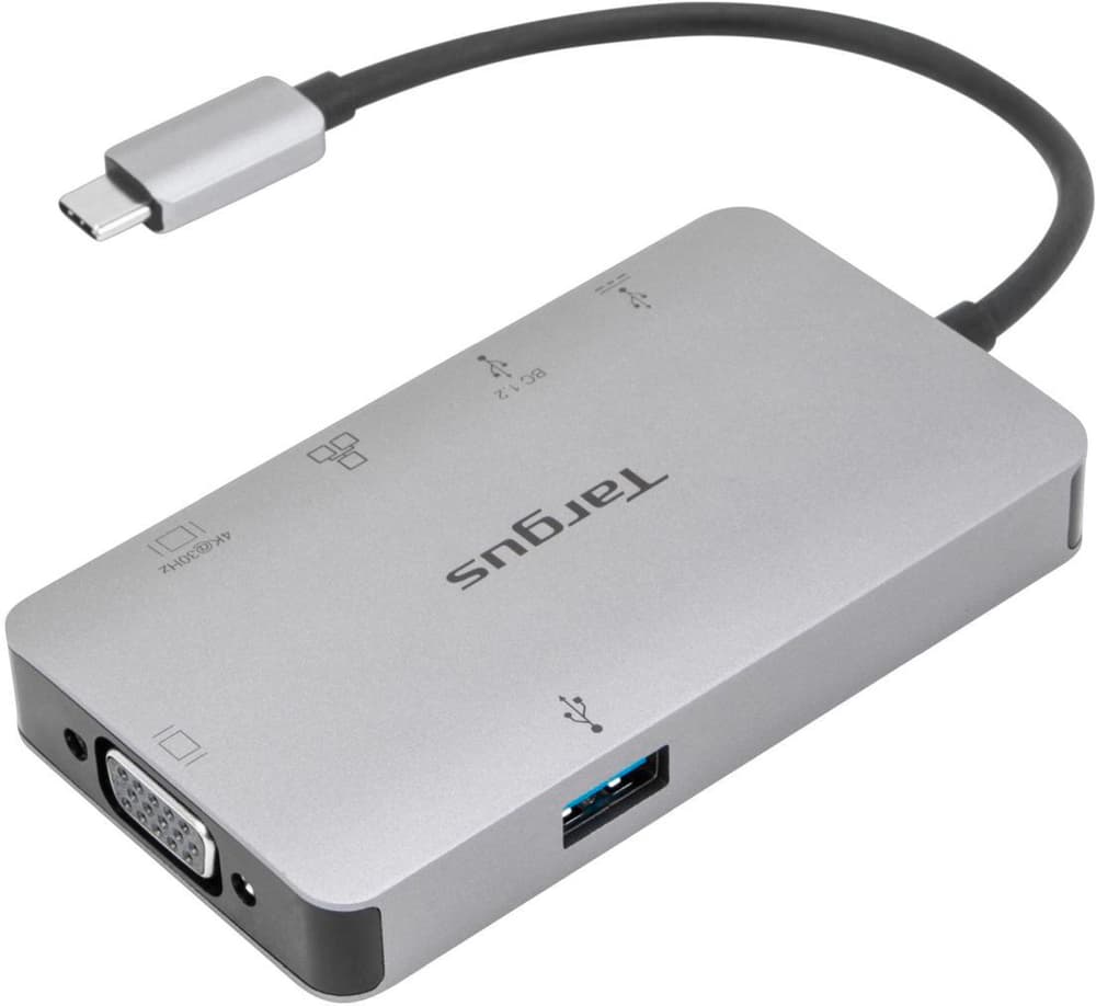 USB-C 4K HDMI/VGA 100W PowerDelivery Dockingstation e hub USB Targus 785302423116 N. figura 1