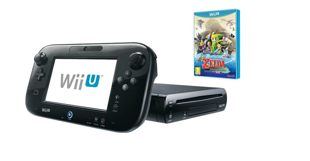Wii U Konsole 32GB inkl. Zelda The Wind Walker Nintendo 78541850000013 Bild Nr. 1