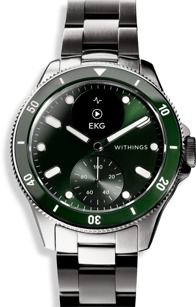 Scanwatch Nova Green Hybrid Smartwatch Withings 785302421189 Bild Nr. 1