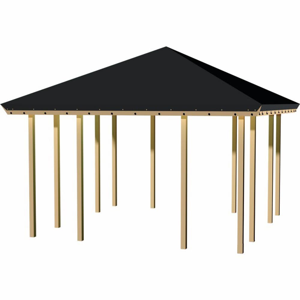 Padiglione con tetto telonato - KDI Gazebo PLUS 669700107975 N. figura 1