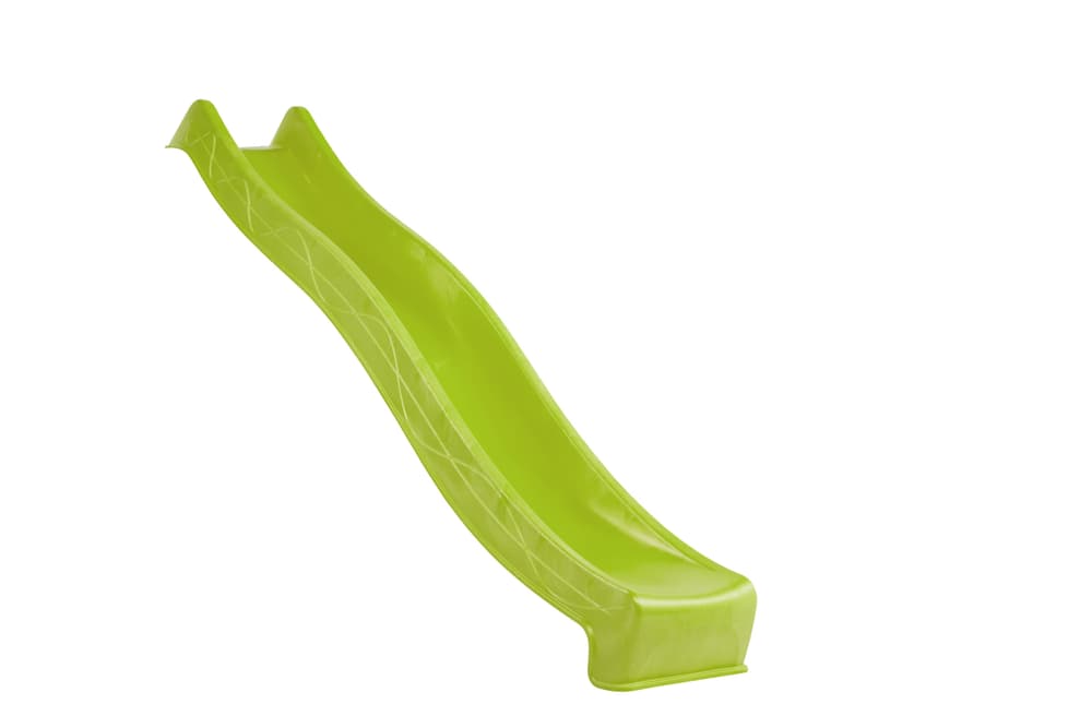 Scivolo di plastico ondulato verde lime, 300 cm Scivolo per bambini 647264700000 N. figura 1
