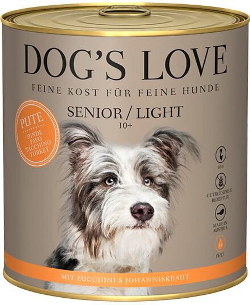Dogs Love Senior Pute Nassfutter 658761000000 Bild Nr. 1