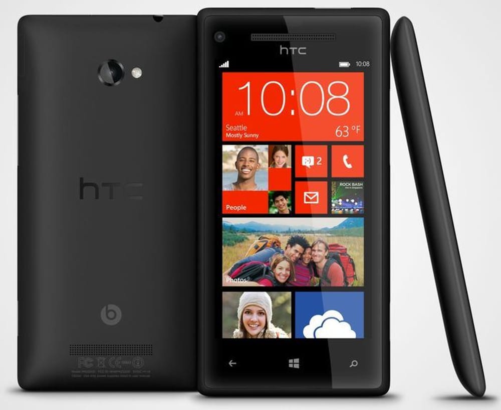 HTC 8X GRAPHITE NOIR Téléphone portable Htc 95110003547113 Photo n°. 1