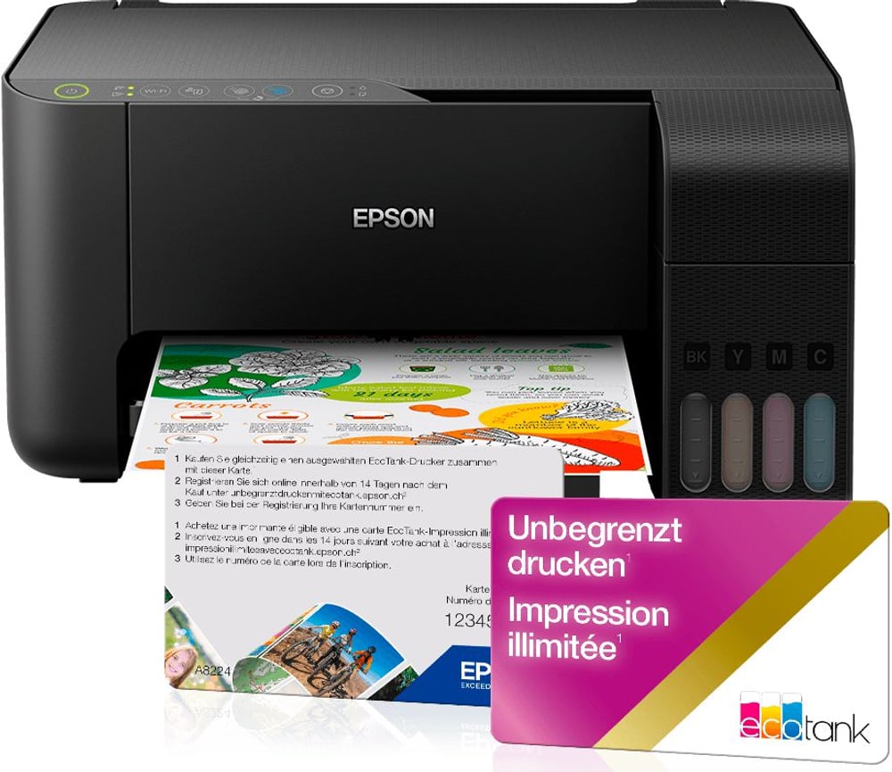 Принтер epson et 2710 как пользоваться