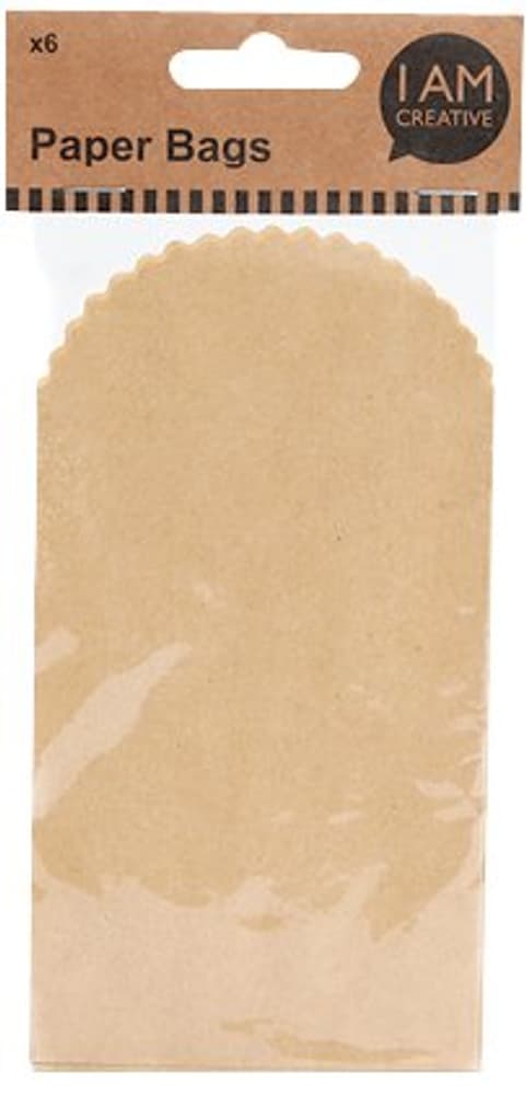 Sacchetti di carta, marrone Sacchetto di carta I AM CREATIVE 665560900020 Colore Marrone N. figura 1