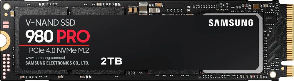 980 Pro 2 To m.2 2280 NVMe Disque dur SSD interne Samsung 785300162422 Photo no. 1