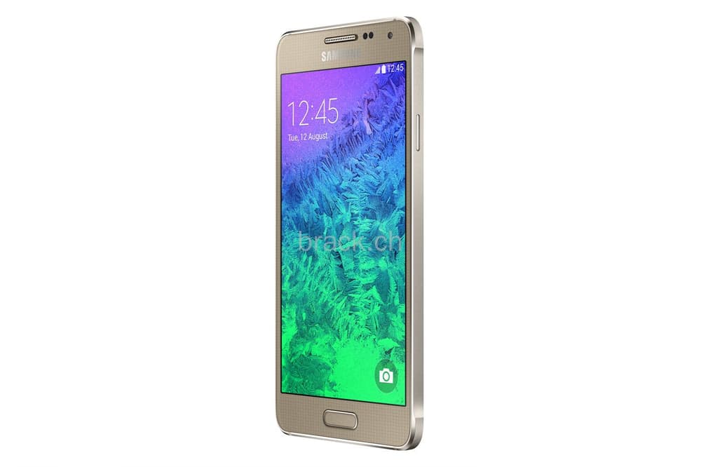 Samsung SM-G850 Galaxy Alpha 32GB Gold Samsung 95110024663914 Bild Nr. 1