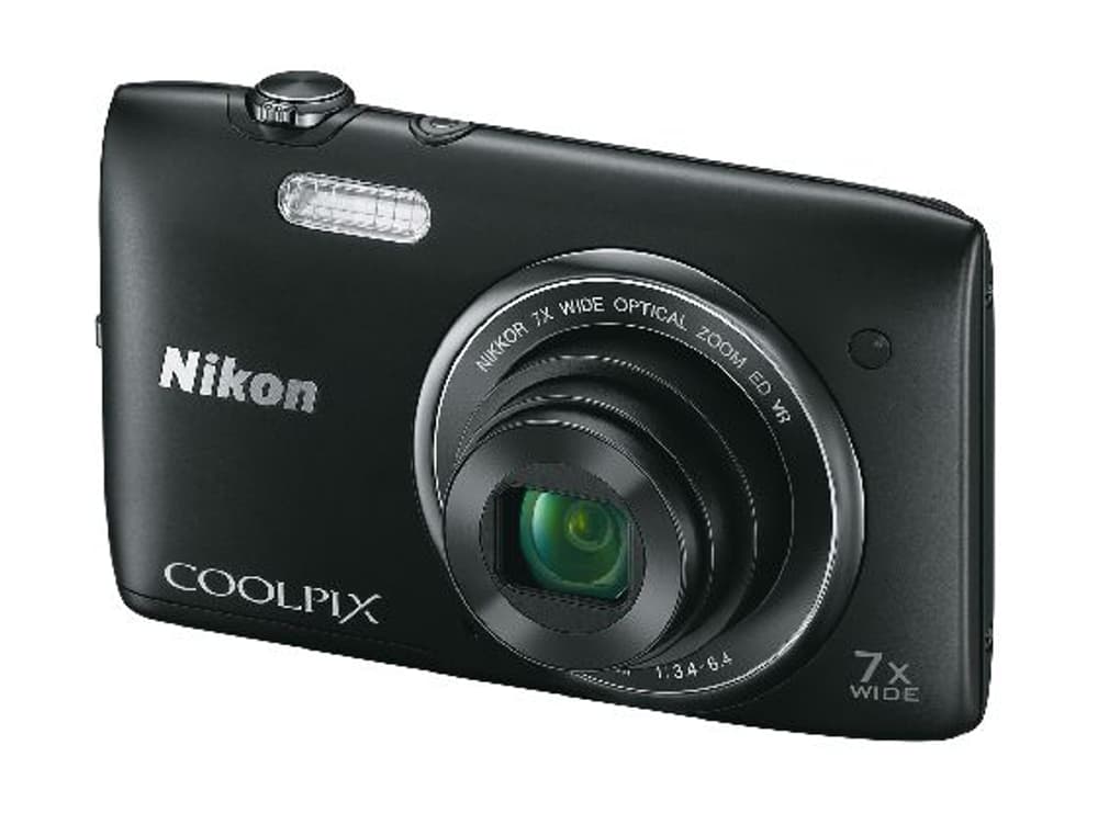 Coolpix S3500 schwarz Kompaktkamera Nikon 79338460000013 Bild Nr. 1