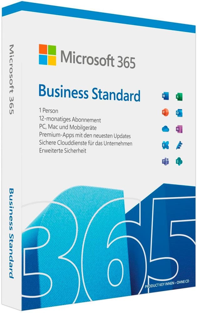 Business Standard Box, Version complète, allemand Logiciel de bureau (boîte) Microsoft 785302420636 Photo no. 1