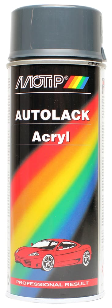 Acryl-Autolack grau-schwarz 400 ml Lackspray MOTIP 620719500000 Farbtyp 46810 Bild Nr. 1
