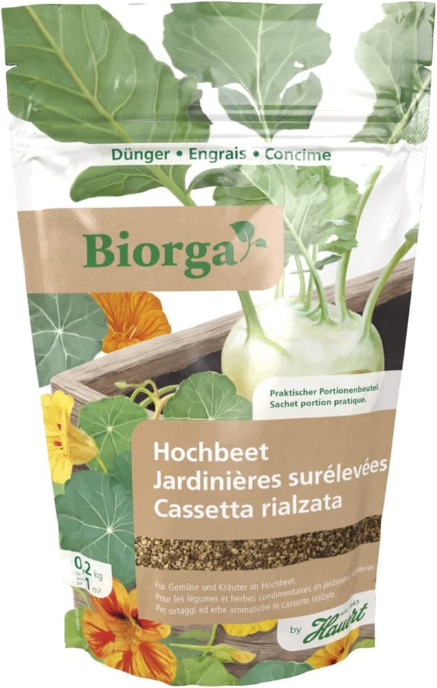 Biorga Hochbeetdünger, 200 g Feststoffdünger Hauert 658237700000 Bild Nr. 1