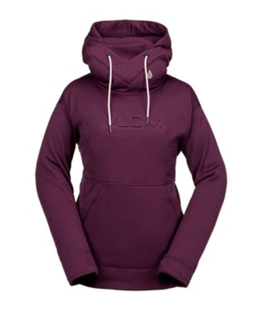 RIDING HYDRO HOODIE Pull-over en polaire VOLCOM 462590400428 Taille M Couleur aubergine Photo no. 1