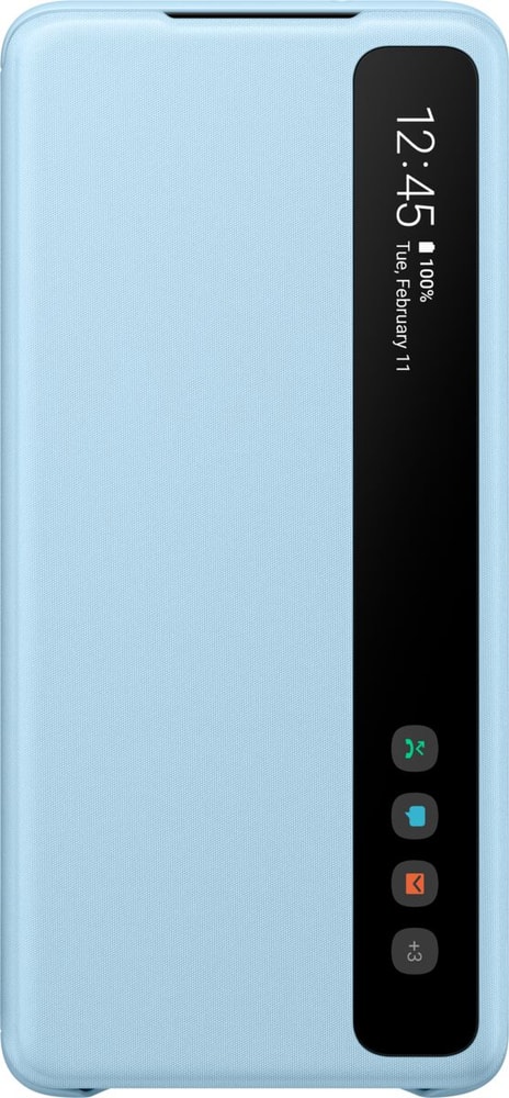 Clear View Cover sky blue Coque smartphone Samsung 785300151165 Photo no. 1