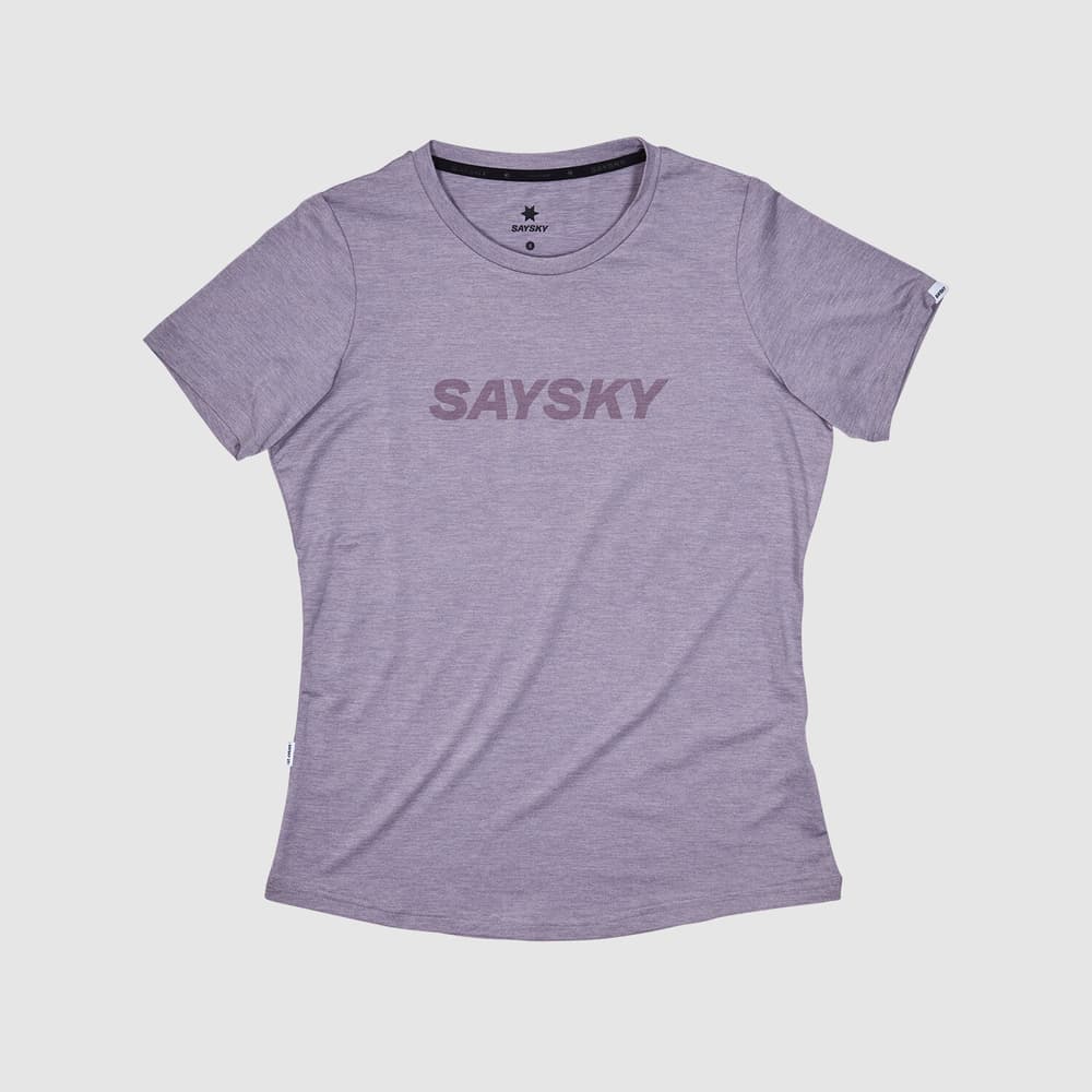 W Logo Pace T-shirt Saysky 467719700391 Taille S Couleur lilas Photo no. 1