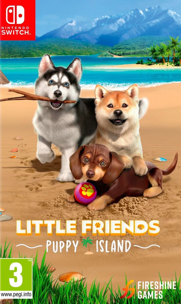 NSW - Little Friends: Puppy Island Jeu vidéo (boîte) 785300194353 Photo no. 1