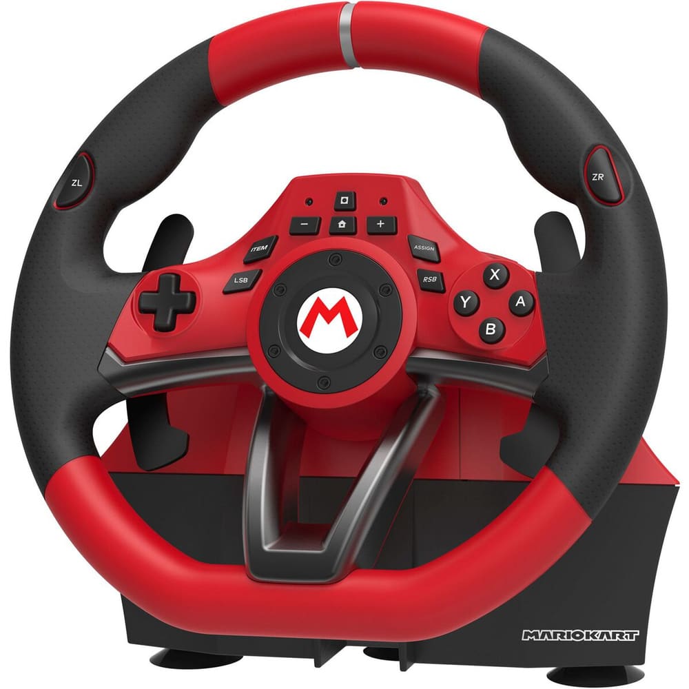 Mario Kart Racing Wheel Pro Deluxe Volante da gaming Hori 785300161440 N. figura 1