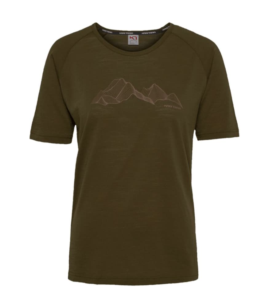 Ane Short Sleeve T-Shirt Kari Traa 472436600668 Grösse XL Farbe moos Bild-Nr. 1