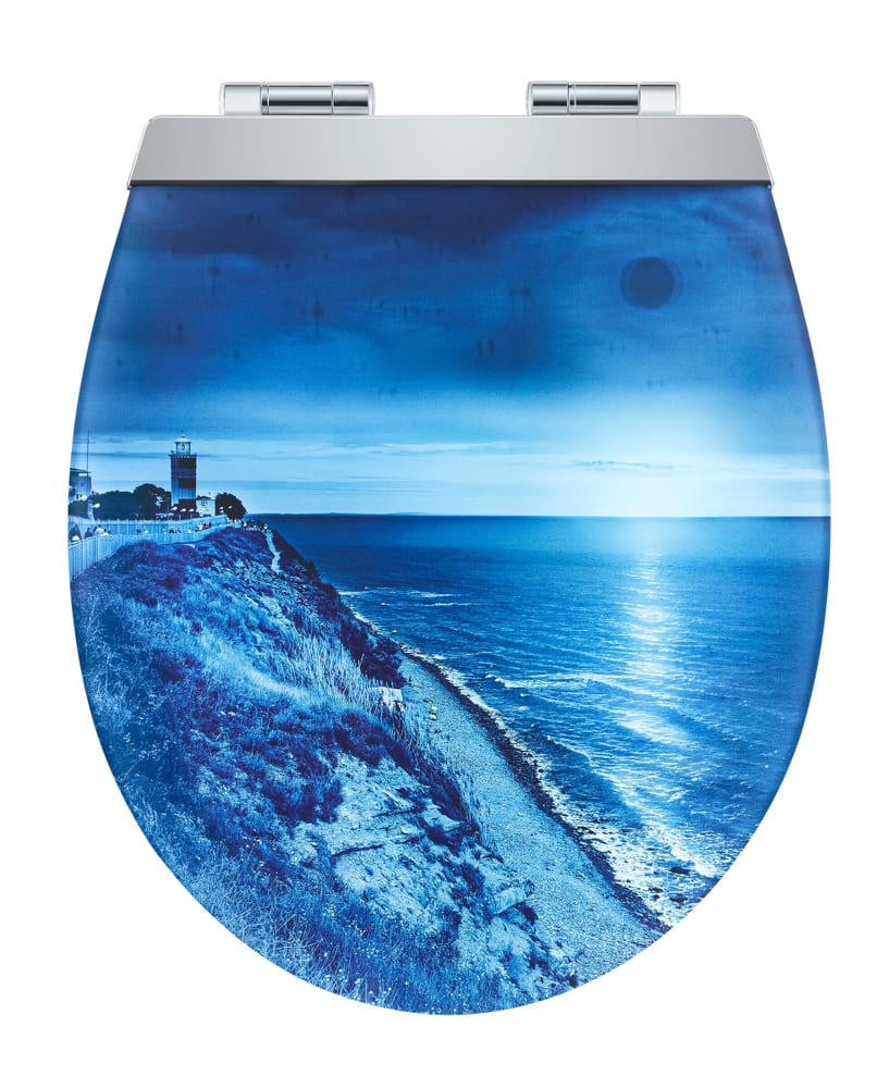 Menton LED Night Beach Blau WC-Sitz diaqua 674438000000 Bild Nr. 1