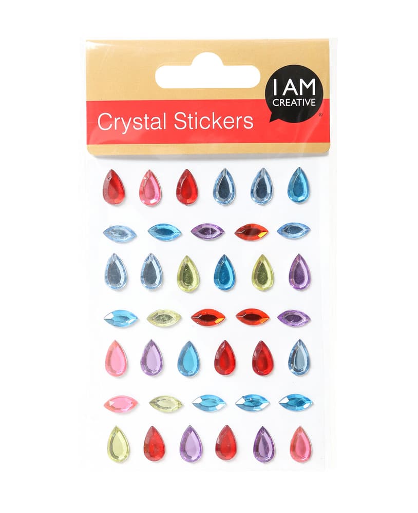 Crystal Sticker Set VIII Set di adesivi I AM CREATIVE 665739900000 N. figura 1