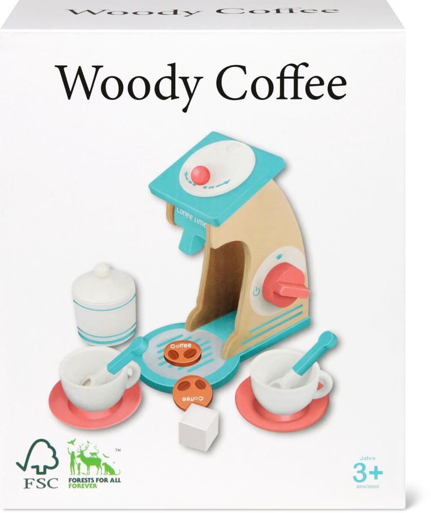 Woody Kaffeemaschine Rollenspiel Woody 749302100000 Bild Nr. 1
